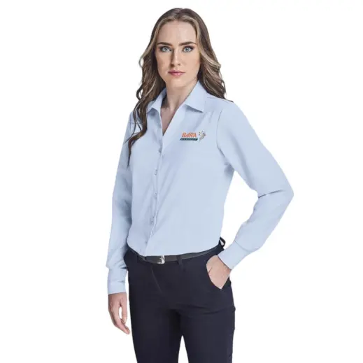 Ladies Long Sleeve Carolina Shirt Model